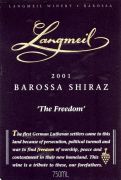 Barossa_Langmeil_Freedom shiraz 2001